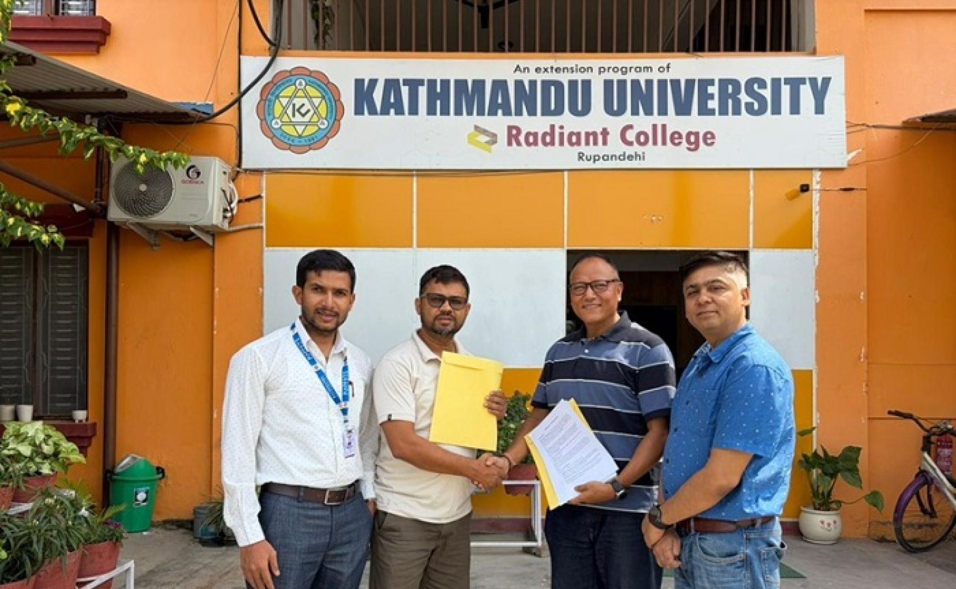नेपालमा प्रविधि शिक्षालाई रूपान्तरण गर्न लुम्बिनी टेक र रेडियन्ट कलेजबीच सहकार्य